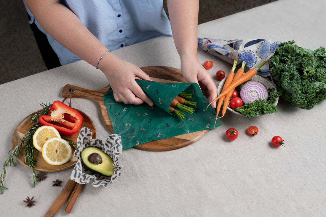 Make your own beeswax wraps. Eco-friendly alternative to plastic cling wraps. Reduce food waste.