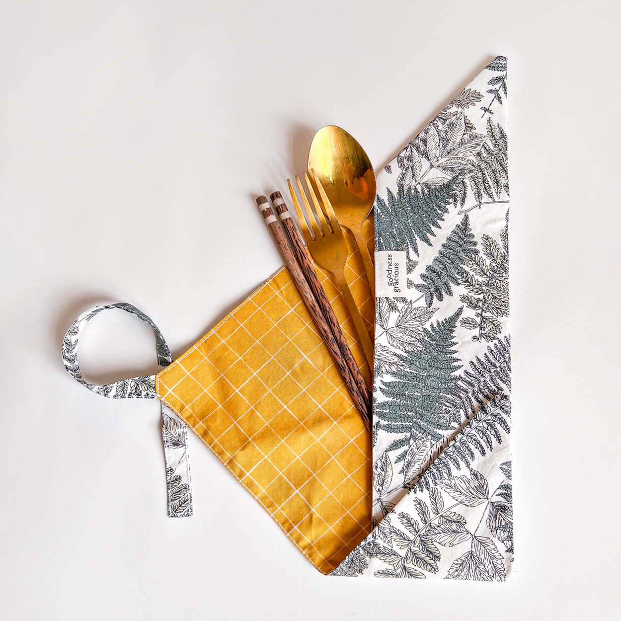 Fern Cutlery Pouch