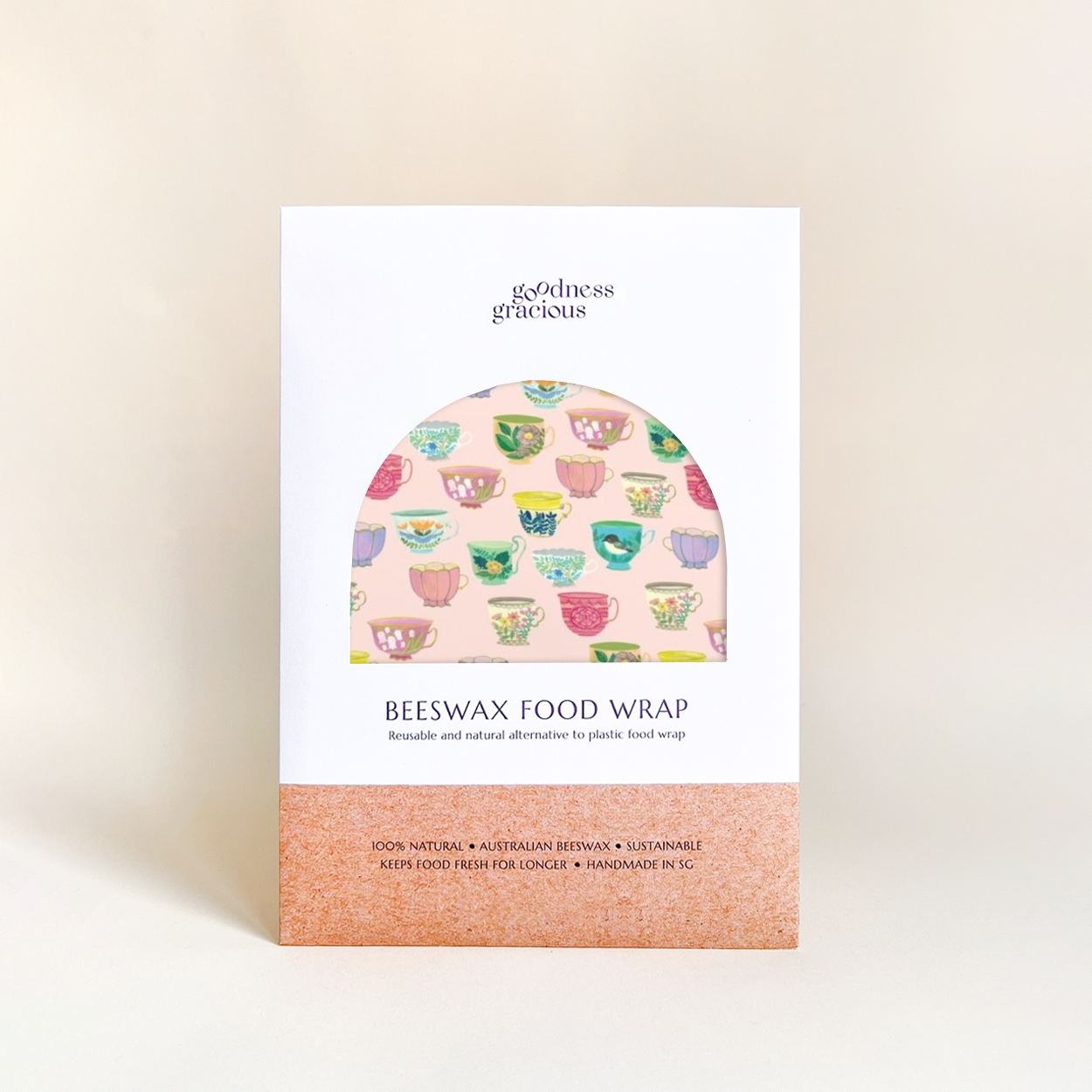 Teacup Tales Beeswax Food Wrap