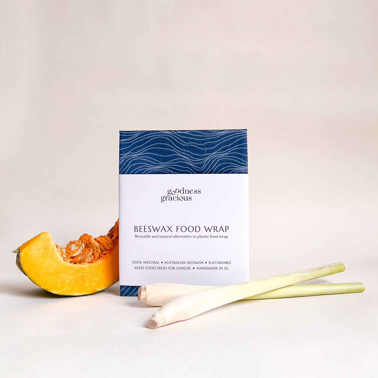 Kitchen Pro Bundle - Pack of 8 Beeswax Food Wraps