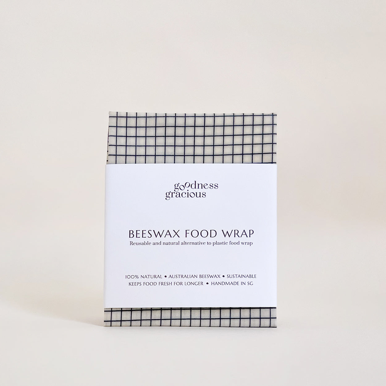 Grid Beeswax Food Wrap