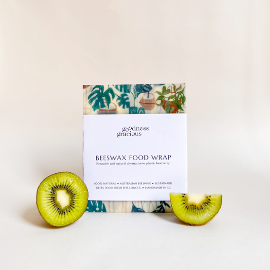 House Plants Beeswax Food Wrap