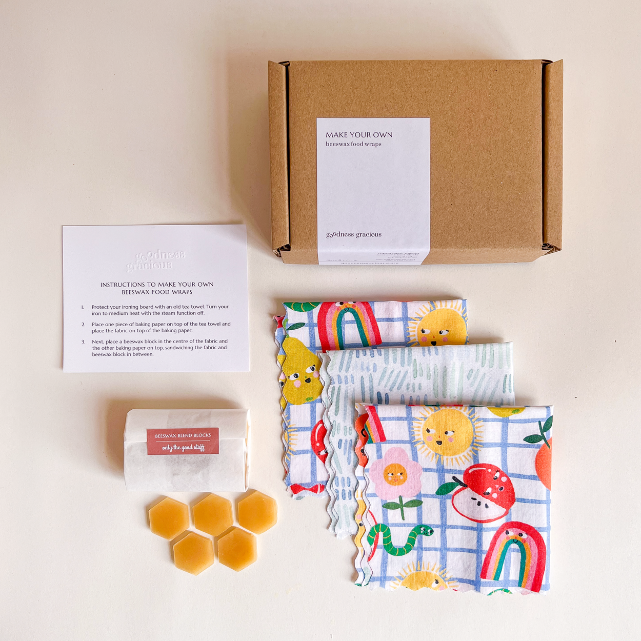 DIY Beeswax Wrap Kit - small