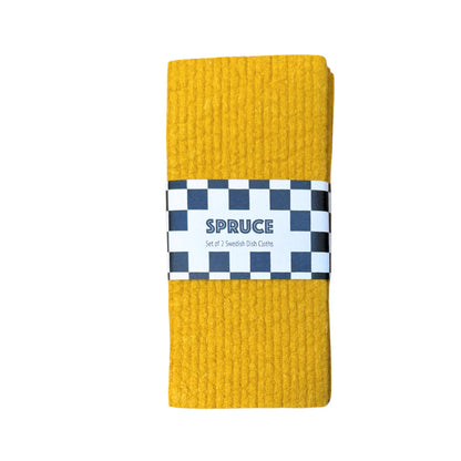 Solid SPRUCE Cloth - Pack of 2