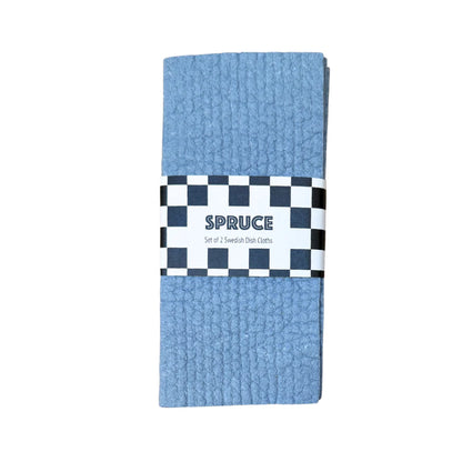 Solid SPRUCE Cloth - Pack of 2