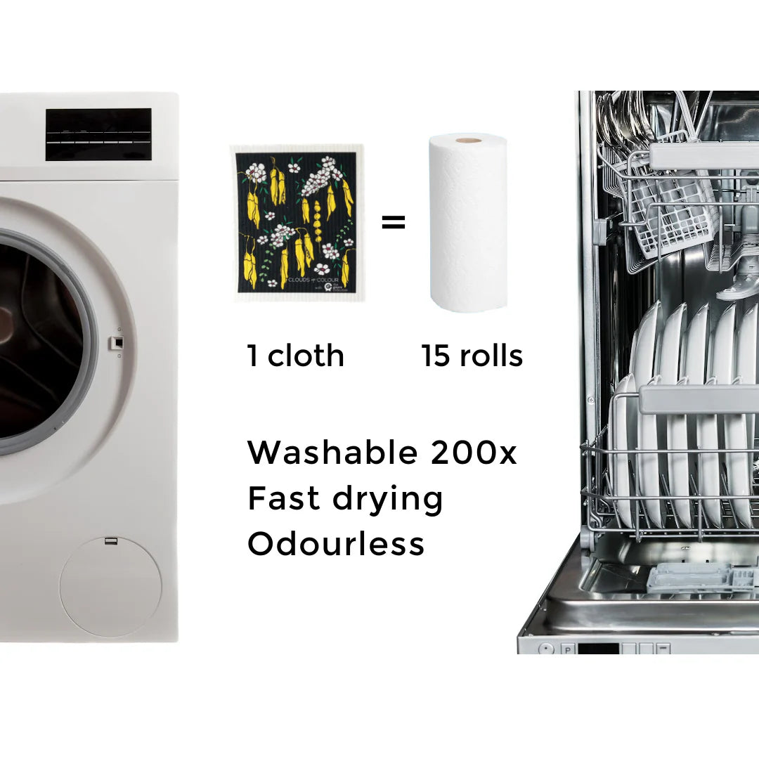 Solid SPRUCE Cloth - Pack of 2