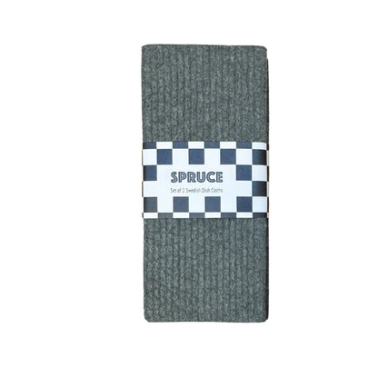 Solid SPRUCE Cloth - Pack of 2
