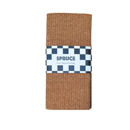 Solid SPRUCE Cloth - Pack of 2